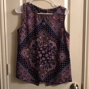 Renee C. Sleeveless Stitch Fix Blouse